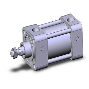 SMC VALVES NCA1R200-0100 Spurstangenzylinder, 2 Zoll Größe, doppeltwirkend | AM9YUY