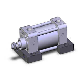 SMC VALVES NCA1S200-0150 Spurstangenzylinder, 2 Zoll Größe, doppeltwirkend | AM9YWL