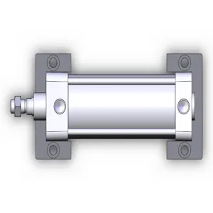 SMC VALVES NCA1S325-0600 Tie Rod Cylinder, 3.25 Inch Size, Double Acting | AM9YWY