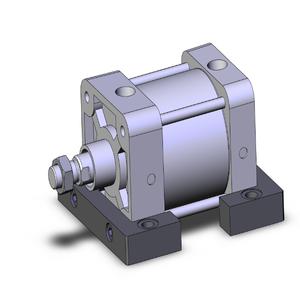 SMC VALVES NCA1S400-0150 Tie Rod Cylinder, 4 Inch Size, Double Acting | AN8MJF