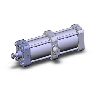 SMC VALVES NCA1T250-0800R Spurstangenzylinder, 2.5 Zoll Größe, doppeltwirkend | AM2ZNJ