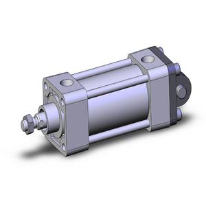 SMC VALVES NCA1X200-0200N Tie Rod Cylinder, 2 Inch Size, Double Acting | AM3JCB