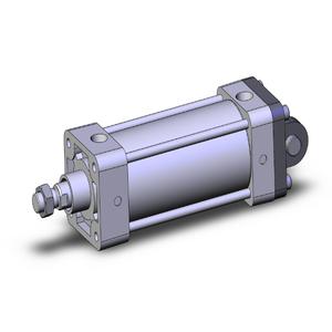 SMC VALVES NCA1X325-0500 Spurstangenzylinder, 3.25 Zoll Größe, doppeltwirkend | AL9ZNQ