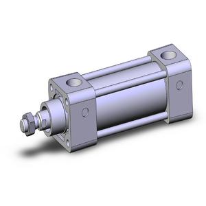 SMC VALVES NCDA1B150-0200 Spurstangenzylinder, 1.5 Zoll Größe, doppeltwirkender automatischer Umschalter | AL4ENN