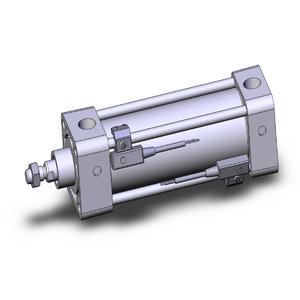 SMC VALVES NCDA1B200-0400N-F5P-XC6 Spurstangenzylinder, 2 Zoll Größe, doppeltwirkender automatischer Umschalter | AN8AWU