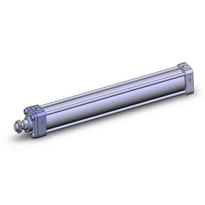 SMC VALVES NCDA1B200-1800-XB5 Tie Rod Cylinder, 2 Inch Size | AM9YZQ