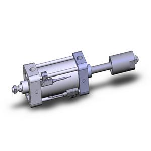 SMC VALVES NCDA1B250-0300A-A54-XC8 Tie Rod Cylinder, 2.5 Inch Size | AM9EJE