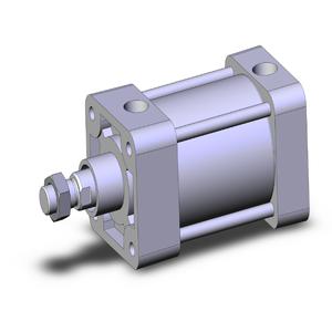 SMC VALVES NCDA1B325-0200N Spurstangenzylinder, 3.25 Zoll Größe, doppeltwirkender automatischer Umschalter | AN2TDH