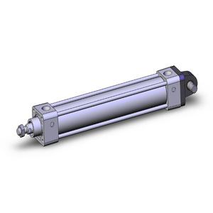 SMC VALVES NCDA1C150-0800 Tie Rod Cylinder, 1.5 Inch Size, Double Acting Auto Switcher | AM9ZAE