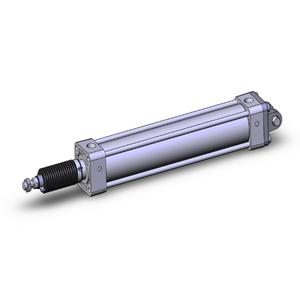 SMC VALVES NCDA1D200-1000J Tie Rod Cylinder, 2 Inch Size, Double Acting Auto Switcher | AL9ARH