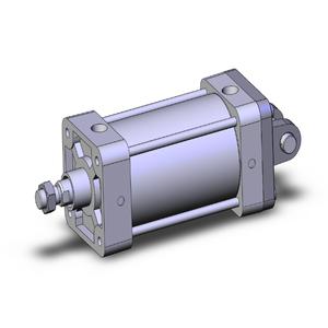 SMC VALVES NCDA1D400-0450-XC22 Spurstangenzylinder, 4 Zoll Größe, doppeltwirkender automatischer Umschalter | AN8VQN