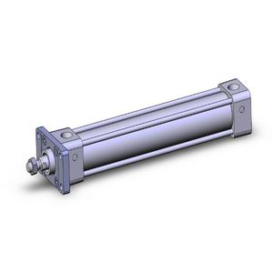 SMC VALVES NCDA1F150-0800 Tie Rod Cylinder, 1.5 Inch Size, Double Acting Auto Switcher | AL4KAX