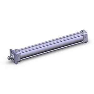 SMC VALVES NCDA1F150-1600 Tie Rod Cylinder, 1.5 Inch Size, Double Acting Auto Switcher | AL9ZPM