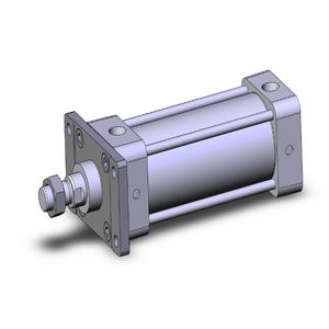 SMC VALVES NCDA1F250-0400-XB5 Tie Rod Cylinder, 2.5 Inch Size | AP2RGX