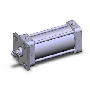 SMC VALVES NCDA1F250-0500 Spurstangenzylinder, 2.5 Zoll Größe, doppeltwirkender automatischer Umschalter | AL9ZPP