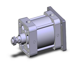 SMC VALVES NCDA1G400-0200 Tie Rod Cylinder, 4 Inch Size, Double Acting Auto Switcher | AM8ARN