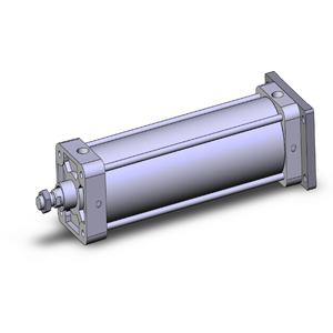 SMC VALVES NCDA1G400-1200 Spurstangenzylinder, 4 Zoll Größe, doppeltwirkender automatischer Umschalter | AM7YQR