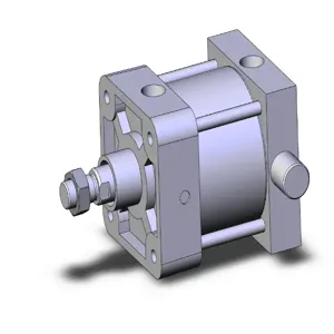 SMC VALVES NCDA1J400-0100 Tie Rod Cylinder, 4 Inch Size, Double Acting Auto Switcher | AM6ATX