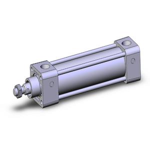 SMC VALVES NCDA1R150-0400 Tie Rod Cylinder, 1.5 Inch Size, Double Acting Auto Switcher | AL4WBD