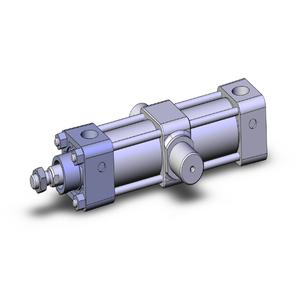 SMC VALVES NCDA1T150-0400 Spurstangenzylinder, 1.5 Zoll Größe, doppeltwirkender automatischer Umschalter | AM8ART