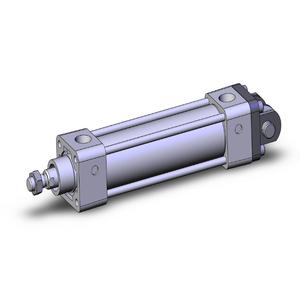 SMC VALVES NCDA1X150-0400 Tie Rod Cylinder, 1.5 Inch Size, Double Acting Auto Switcher | AM8ARX