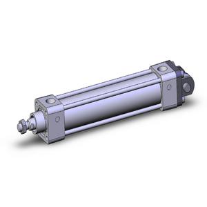 SMC VALVES NCDA1X150-0600 Spurstangenzylinder, 1.5 Zoll Größe, doppeltwirkender automatischer Umschalter | AM9ZLN