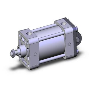 SMC VALVES NCDA1X250-0200 Spurstangenzylinder, 2.5 Zoll Größe, doppeltwirkender automatischer Umschalter | AM9ZLU