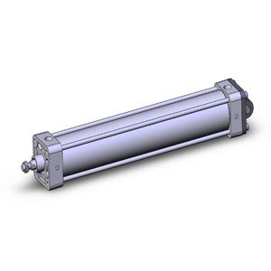 SMC VALVES NCDA1X250-1400 Tie Rod Cylinder, 2.5 Inch Size, Double Acting Auto Switcher | AM9ZLZ