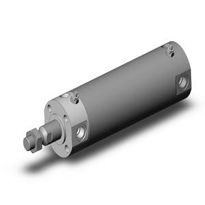 SMC VALVES NCDGBA40-0300-XC6 Zylinder mit rundem Körper, 40 mm Größe | AM7BZH