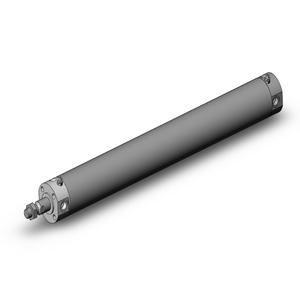 SMC VALVES NCDGBA40-1300 Zylinder mit rundem Körper, 40 mm Größe, doppeltwirkender automatischer Umschalter | AP2TCH