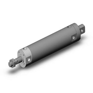 SMC VALVES NCDGCN32-0400 Zylinder mit rundem Körper, 32 mm Größe, doppeltwirkender automatischer Umschalter | AL9ZQM