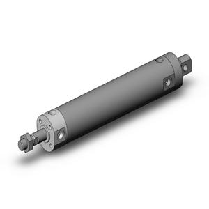 SMC VALVES NCDGCN32-0500 Zylinder mit rundem Körper, 32 mm Größe, doppeltwirkender automatischer Umschalter | AM2NQV