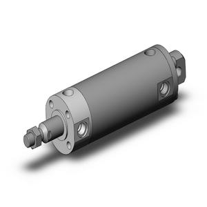 SMC VALVES NCDGCN50-0250 Zylinder mit rundem Körper, 50 mm Größe, doppeltwirkender automatischer Umschalter | AN4AXC