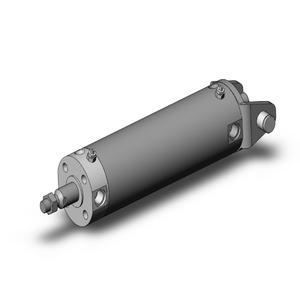 SMC VALVES NCDGDA63-0600 Zylinder mit rundem Körper, 63 mm Größe, doppeltwirkender automatischer Umschalter | AM9ZQX