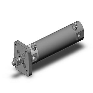 SMC VALVES NCDGFA20-0200 Zylinder mit rundem Körper, 20 mm Größe, doppeltwirkender automatischer Umschalter | AM9ZRA
