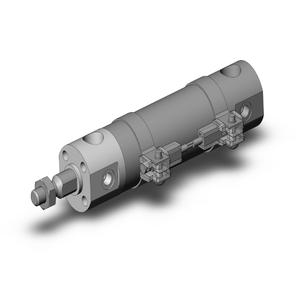 SMC VALVES NCDGKBN20-0150-A93 Zylinder mit rundem Körper, 20 mm Größe, nicht rotierender automatischer Umschalter | AP2XYN