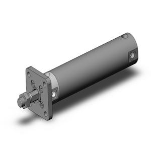 SMC VALVES NCDGKFN32-0400 Zylinder mit rundem Körper, 32 mm Größe, nicht rotierender automatischer Umschalter | AN8ERZ