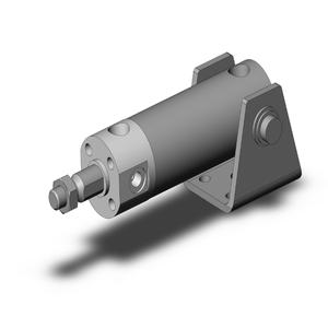 SMC VALVES NCDGKTN25-0100 Round Body Cylinder, 25 mm Size, Non Rotary Auto Switcher | AN8KJQ