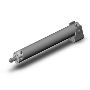 SMC VALVES NCDGTA25-0800 Zylinder mit rundem Körper, 25 mm Größe, doppeltwirkender automatischer Umschalter | AN9BLQ