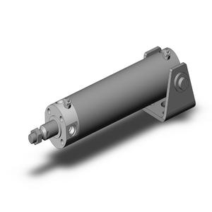 SMC VALVES NCDGTA50-0600 Round Body Cylinder, 50 mm Size, Double Acting Auto Switcher | AL4KAZ