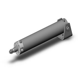 SMC VALVES NCDGTA50-1000 Zylinder mit rundem Körper, 50 mm Größe, doppeltwirkender automatischer Umschalter | AM2PCV