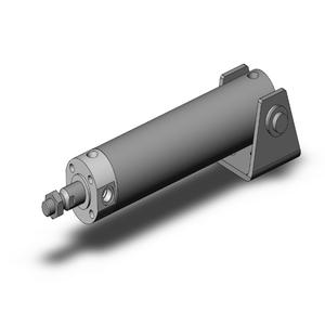 SMC VALVES NCDGTN40-0500 Zylinder mit rundem Körper, 40 mm Größe, doppeltwirkender automatischer Umschalter | AN8BJU
