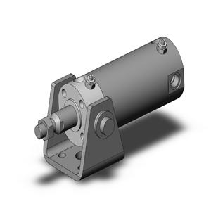SMC VALVES NCDGUA50-0200 Zylinder mit rundem Körper, 50 mm Größe, doppeltwirkender automatischer Umschalter | AM2TEW