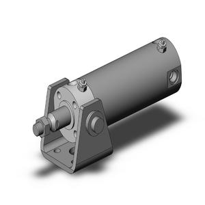 SMC VALVES NCDGUA50-0300 Zylinder mit rundem Körper, 50 mm Größe, doppeltwirkender automatischer Umschalter | AN3WJR