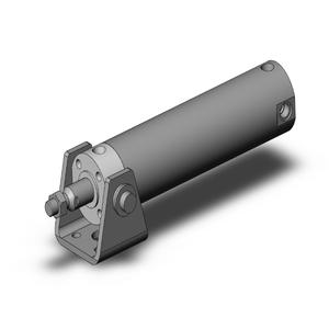 SMC VALVES NCDGUN50-0600 Zylinder mit rundem Körper, 50 mm Größe, doppeltwirkender automatischer Umschalter | AP3APB