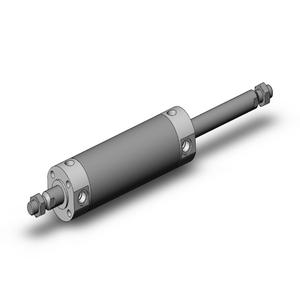 SMC VALVES NCDGWBN40-0300 Round Body Cylinder, 40 mm Size, Double Rod Auto Switch | AM9ZVH