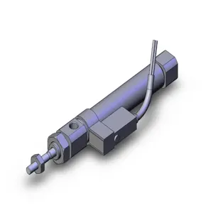 SMC VALVES NCDJ2B10-150R-C73S Round Body Cylinder, 10 mm Size, Double Acting Auto Switcher | AL7FDF