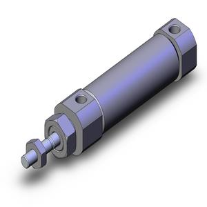 SMC VALVES NCDJ2B16-100-B Round Body Cylinder, 16 mm Size, Double Acting Auto Switcher | AL7FDK