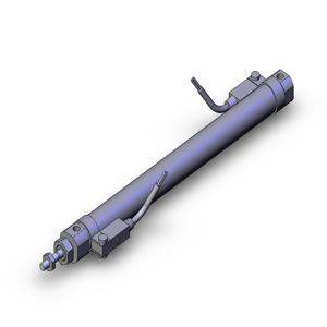 SMC VALVES NCDJ2B16-700-H7A1L Zylinder mit rundem Körper, 16 mm Größe, doppeltwirkender automatischer Umschalter | AM3EAP