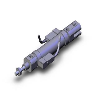 SMC VALVES NCDJ2D16-200-C73 Zylinder mit rundem Körper, 16 mm Größe, doppeltwirkender automatischer Umschalter | AM2PHZ